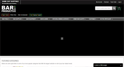 Desktop Screenshot of barproducts.com