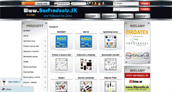 Desktop Screenshot of barproducts.sk