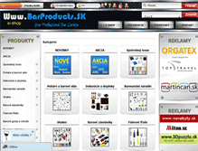 Tablet Screenshot of barproducts.sk